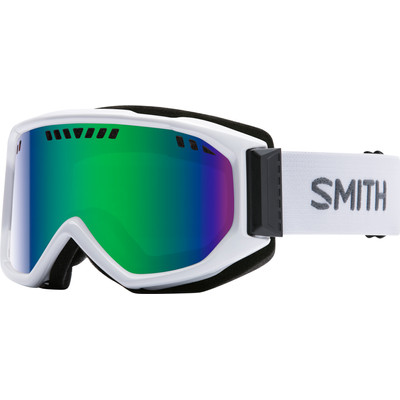 Image of Smith Scope Pro White + Green Sol X Lens