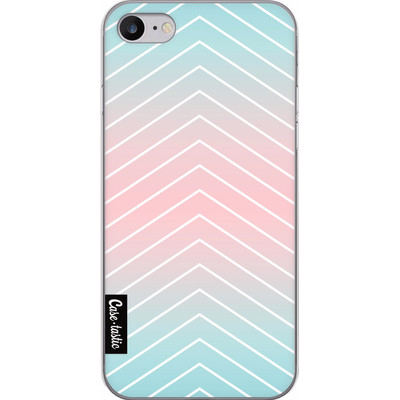 Image of Casetastic Softcover Apple iPhone 7 Mint Stripes