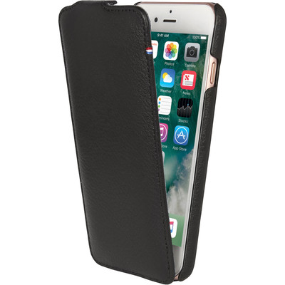 Image of Decoded Leather Flipcase iPhone 7/6/6s Zwart