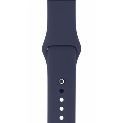 Image of Apple Watch 42mm Polsband Sport Middernachtblauw