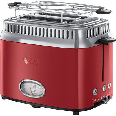 Image of Russell Hobbs Retro Ribbon Red Broodrooster