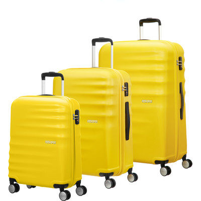 Image of American Tourister WaveBreaker Set A 3 Stuks Sunny Yellow
