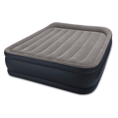 Image of Intex Deluxe Pillow Rest Airbed Queen Dark Grey