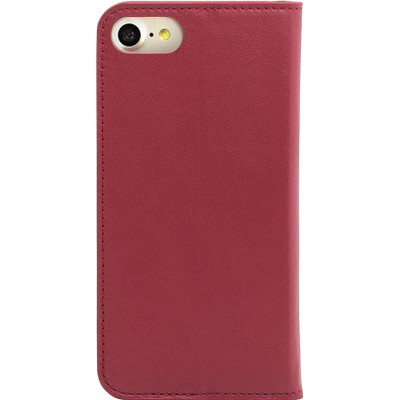 Image of Knomo Leather Book Case Apple iPhone 7 Rood