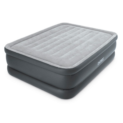 Image of Intex Raised Downy Airbed Queen Grey