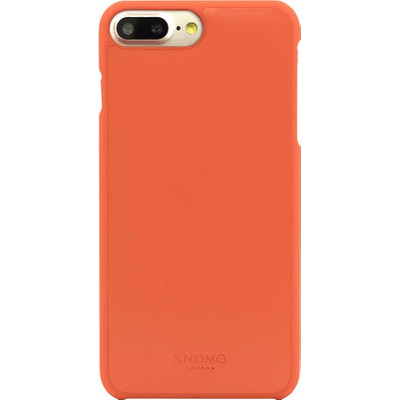 Image of Knomo Leather Back Cover Apple iPhone 7 Plus Oranje