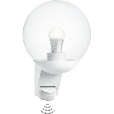 Image of Buitenwandlamp met bewegingsmelder E27 60 W Steinel L585 005917 Wit
