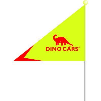 Image of Dino Cars Vlaggetje