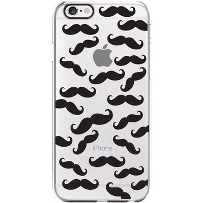 Image of FLAVR iPlate Moustaches Apple iPhone 6/6s Zwart