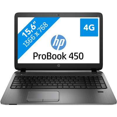 Image of HP Notebook ProBook 450 G3 W4P35ET 15.6", i3 6200U, 500GB, W7