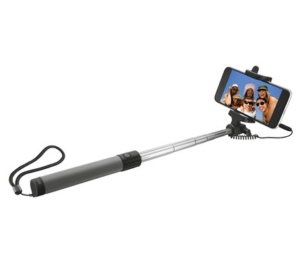 Foldable Selfie Stick Zwart