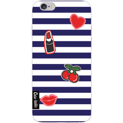 Image of Casetastic Softcover Apple iPhone 6/6s Navy Patches