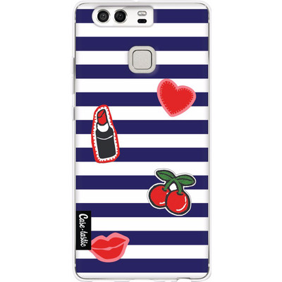 Image of Casetastic Softcover Huawei P9 Navy Patches