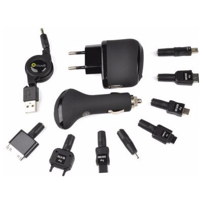 Image of Muvit Dc And Ac 8 Connector Usb Legacy Charging Pack