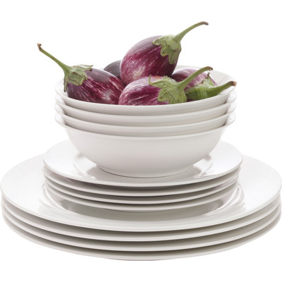 Image of Maxwell & Williams White Basic Urban Dinerset 12-delig