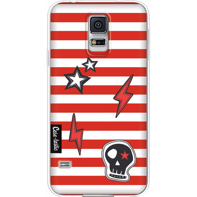 Image of Casetastic Softcover Samsung Galaxy S5 Red Patches