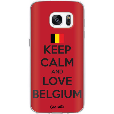 Image of Casetastic Softcover Samsung Galaxy S7 Keep Calm and Love Belgium