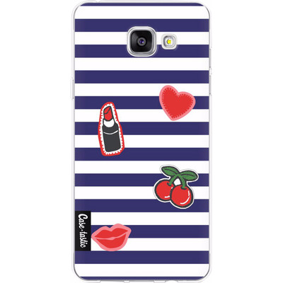 Image of Casetastic Softcover Samsung Galaxy A5 (2016) Navy Patches