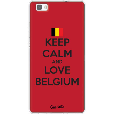 Image of Casetastic Softcover Huawei P8 Lite Keep Calm and Love Belgium