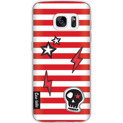 Image of Casetastic Softcover Samsung Galaxy S7 Red Patches