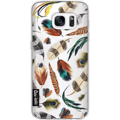 Image of Casetastic Softcover Samsung Galaxy S7 Feathers Multi