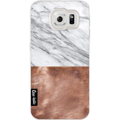 Image of Casetastic Softcover Samsung Galaxy S6 Marble Copper