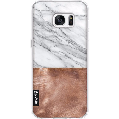 Image of Casetastic Softcover Samsung Galaxy S7 Edge Marble Copper