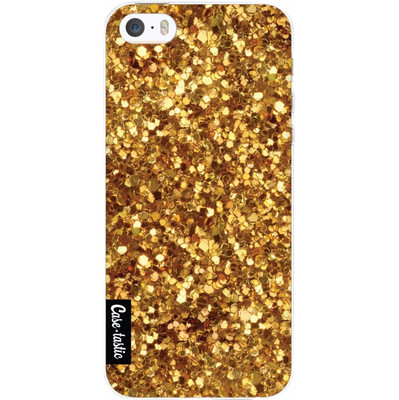 Image of Casetastic Softcover Apple iPhone 5/5S/SE Festive Gold
