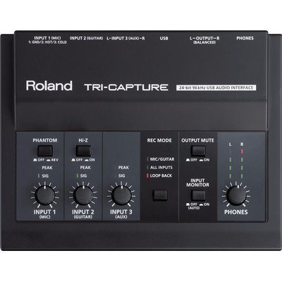 Image of Audio interface Roland UA-33 Incl. software, Monitor-controlling