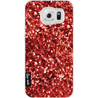 Image of Casetastic Softcover Samsung Galaxy S6 Festive Red