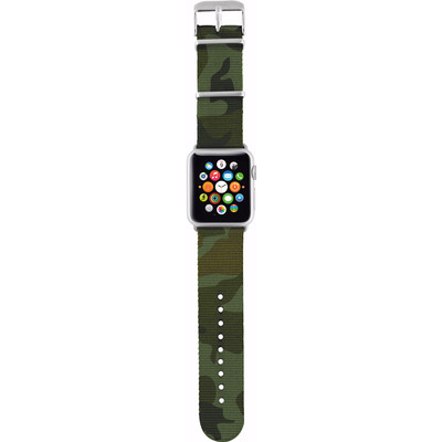 Image of Trust Apple Watch 38mm Polsband Nylon Camouflage