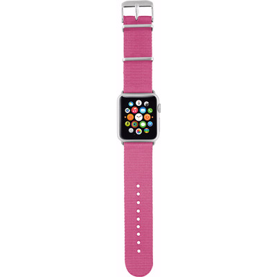 Image of Trust Apple Watch 38mm Polsband Nylon Pink