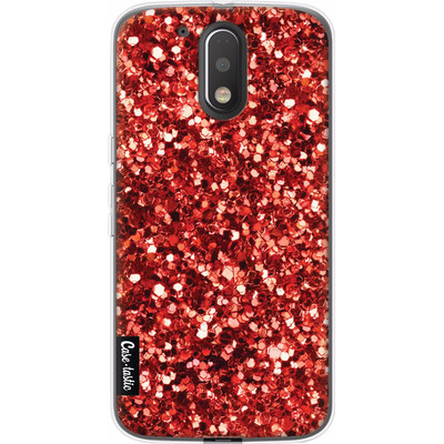 Image of Casetastic Softcover Motorola Moto G4/G4 Plus Festive Red
