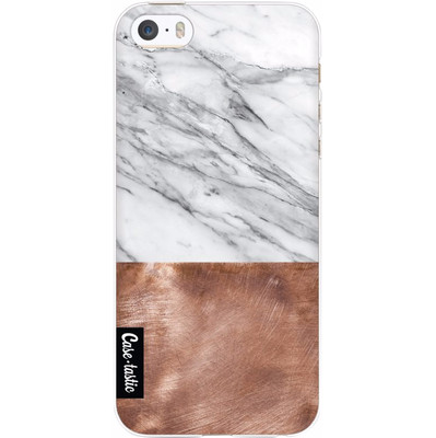 Image of Casetastic Softcover Apple iPhone 5/5S/SE Marble Copper