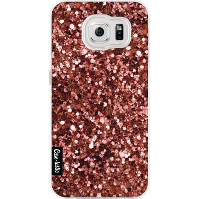 Image of Casetastic Softcover Samsung Galaxy S6 Festive Rose