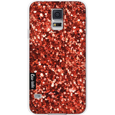 Image of Casetastic Softcover Samsung Galaxy S5 Festive Red