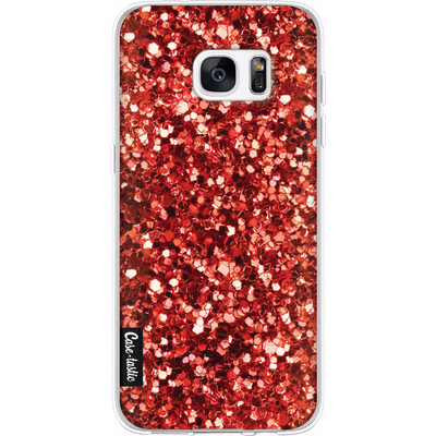 Image of Casetastic Softcover Samsung Galaxy S7 Edge Festive Red