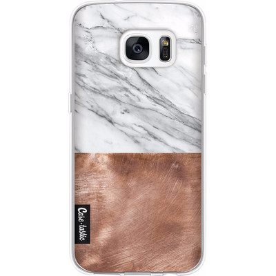 Image of Casetastic Softcover Samsung Galaxy S7 Marble Copper
