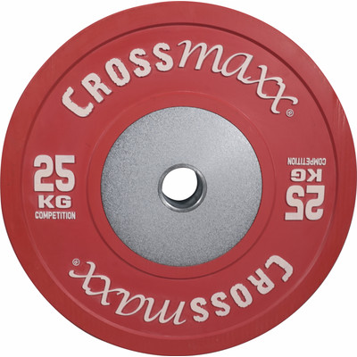 Image of Crossmaxx Competition Bumper Plate 25 kg Red