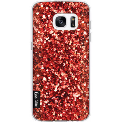 Image of Casetastic Softcover Samsung Galaxy S7 Festive Red