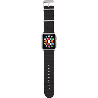 Image of Trust Apple Watch 42mm Polsband Nylon Black