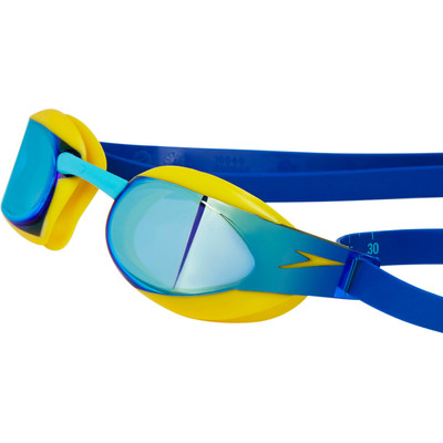 Image of Speedo Junior Fastskin 3 Elite Mirror Yellow/Blue