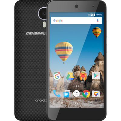 Image of General Mobile Android One GM5 Zwart/Grijs