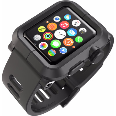 Image of Lunatik Epik Polycarbonate Apple Watch 42mm Case/Strap Black