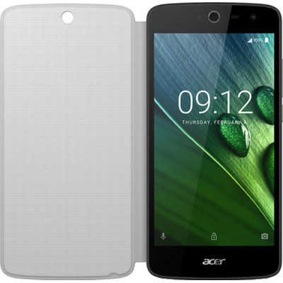 Image of Acer flip cover - wit - voor Acer Liquid Zest 3G/4G