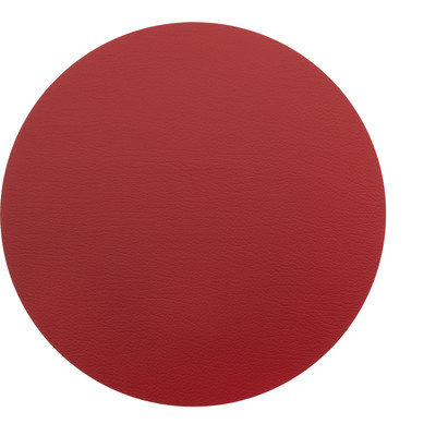 Image of LIND DNA Table Mat Circle XL Nupo Rood