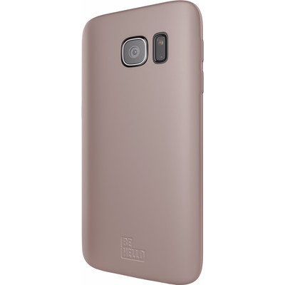 Image of BeHello Soft Touch Gel Case Samsung Galaxy S7 Rose Goud