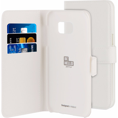 Image of BeHello Samsung Galaxy S7 Edge Wallet Case White