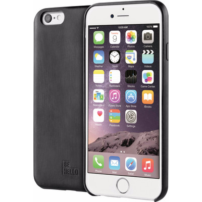 Image of BeHello Thin Apple iPhone 6/6s Back Cover Zwart