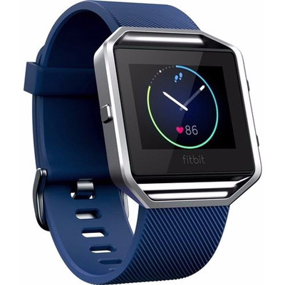 Image of Just in Case Fitbit Blaze Silicone Watchband Dark Blue